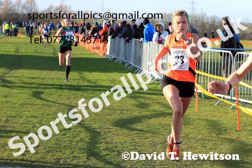 Senior womens 2022 Northern Cross Country Champs., Pontefract. Photo: David T. Hewitson/Sports for All Pics